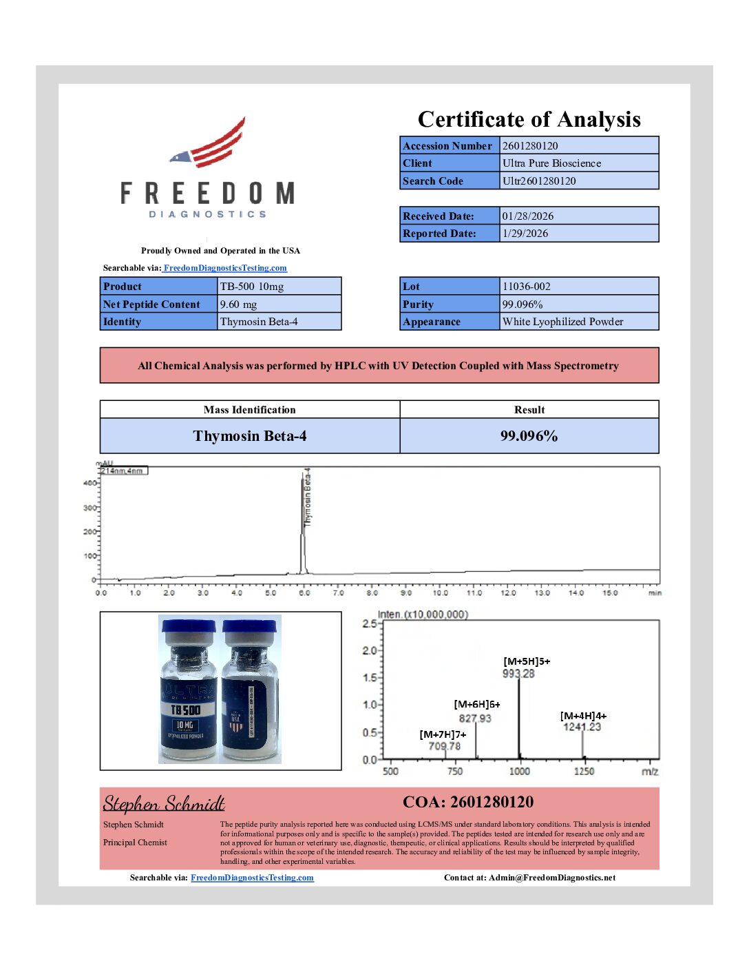 UPB TB-500 10MG - Image 2