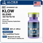 UPB Klow Blend ( BPC-157 10mg, TB-500 10mg, KPV 10mg and GHK-Cu 50mg)