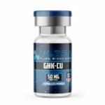 UPB GHK-Cu 50mg research-grade peptide vial made in USA, sealed lyophilized copper peptide by Ultra Pure Bioscience