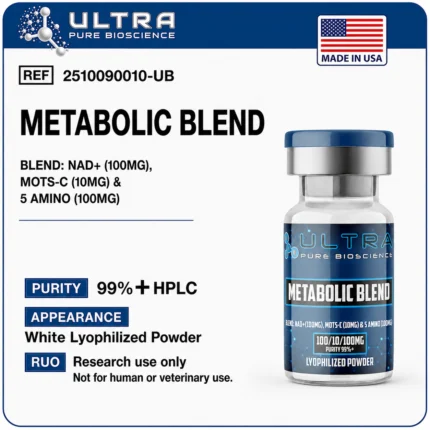 Metabolic Blend | NAD+ MOTS-C 5-Amino-1MQ