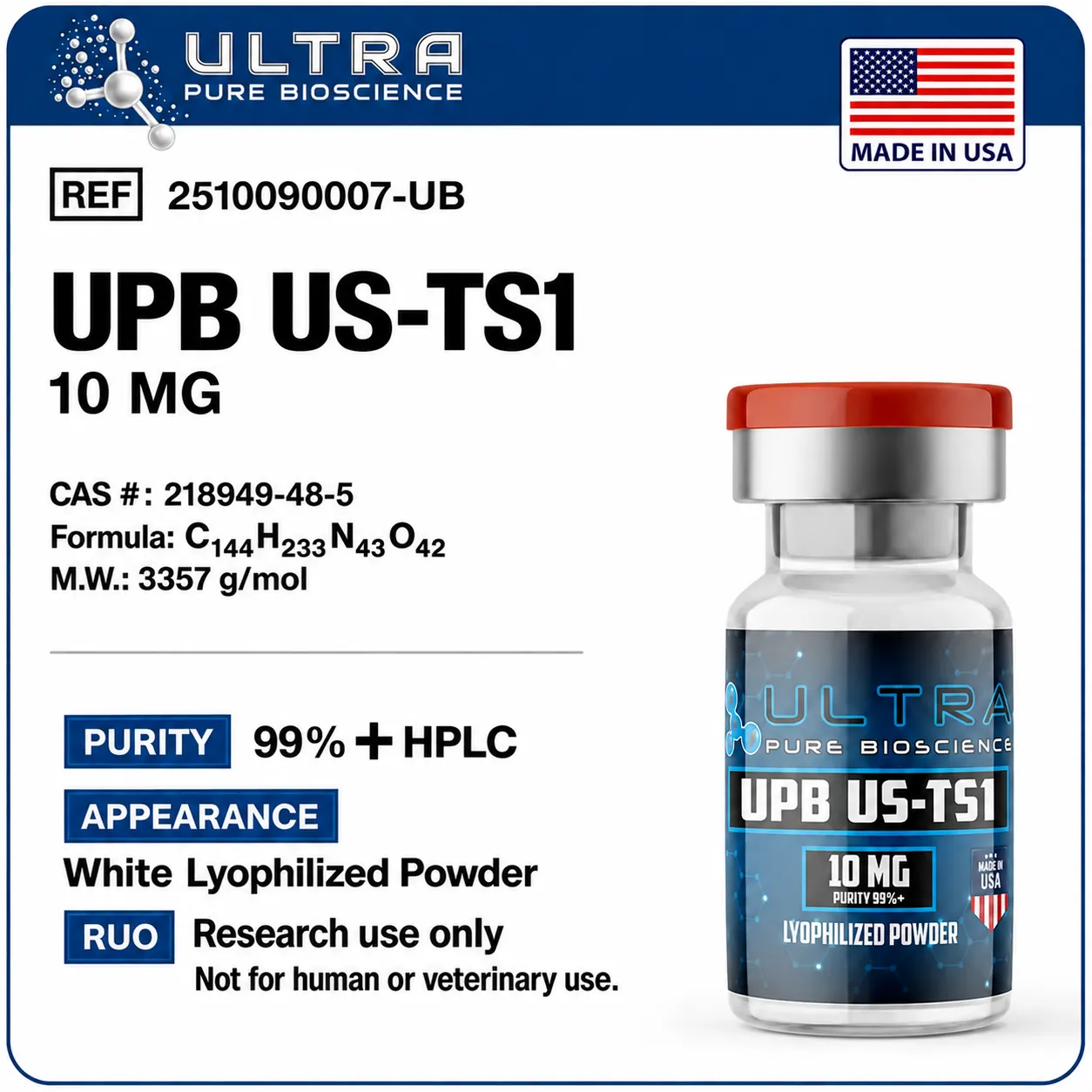 UPB US-TS1 (1) UPB US-TS1 10MG - Image 1