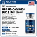 UPB US-CAG 5MG / GLP-1 5MG Blend laboratory research product