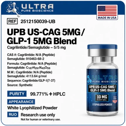 UPB US-CAG 5MG / GLP-1 5MG Blend laboratory research product