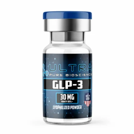 GLP-3 peptide vial, GLP-3 Retatrutide triple agonist by Ultra Pure Bioscience